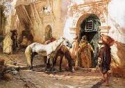 unknow artist Arab or Arabic people and life. Orientalism oil paintings  330 France oil painting artist